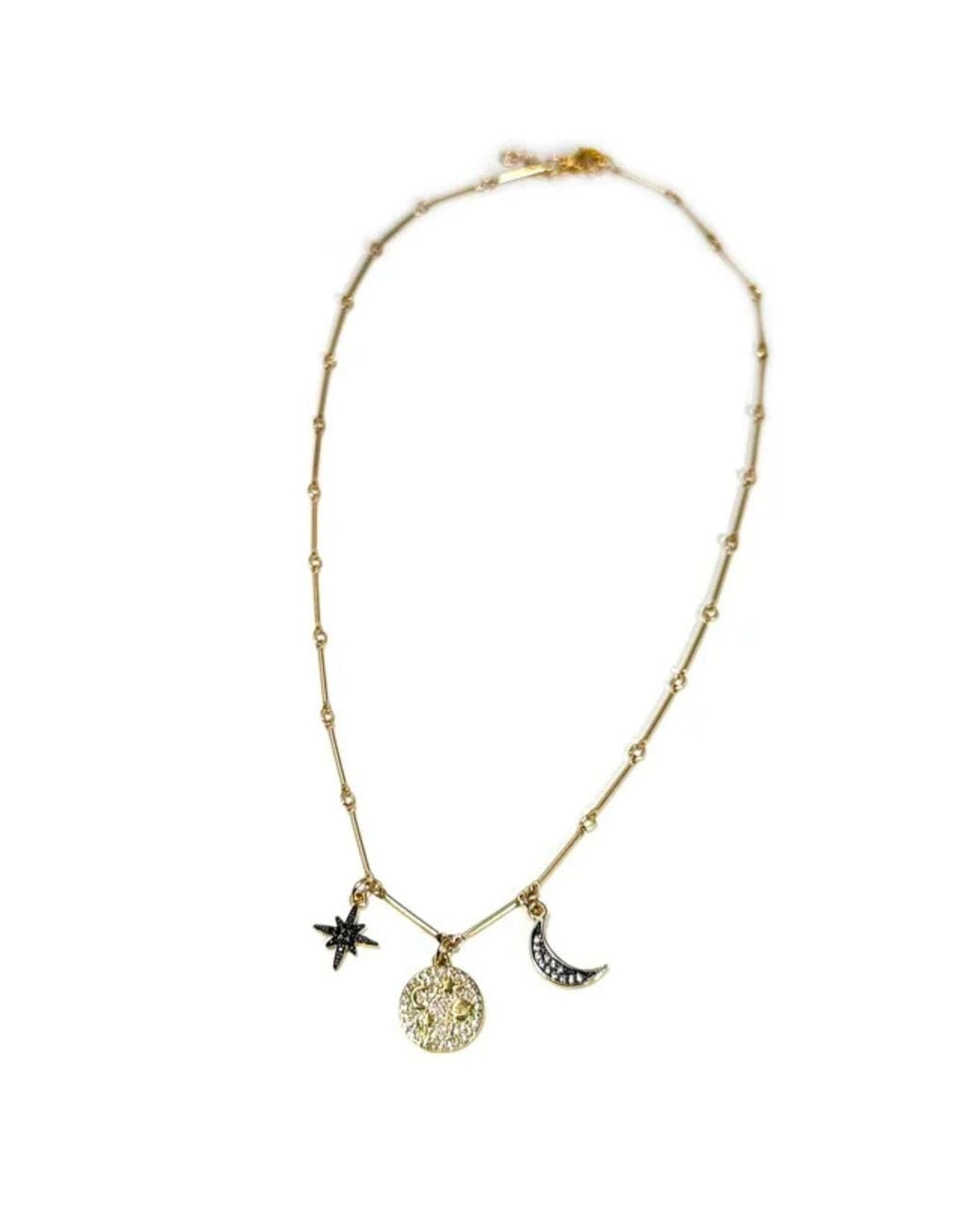 Rachel Nathan Metallic Laws Of Attraction Necklace