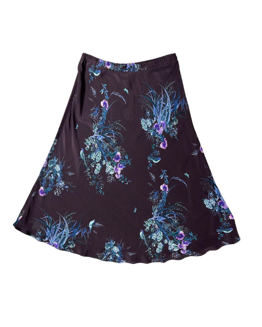 Lindsay Nicholas New York Blue Duchess Skirt
