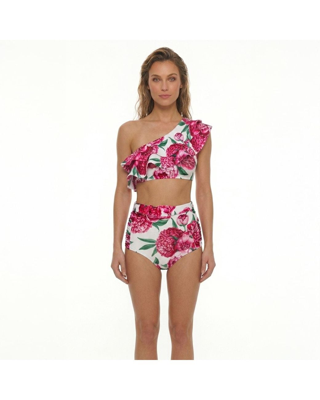 Nur Karaata Red Cliantha Bikini Set