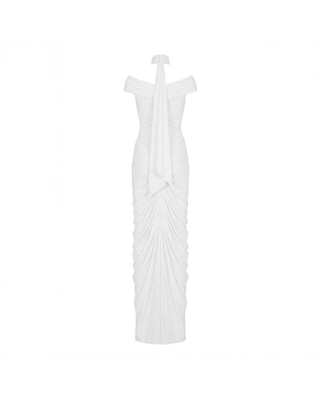 Herfetch White Maxi Athene Dress