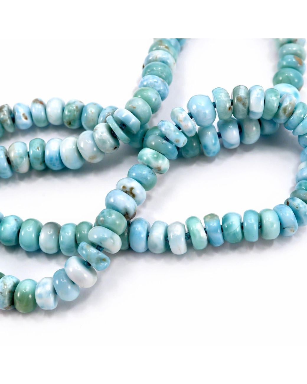 Mineralgems•Studio Blue Ocean- Larimar Necklace For Him