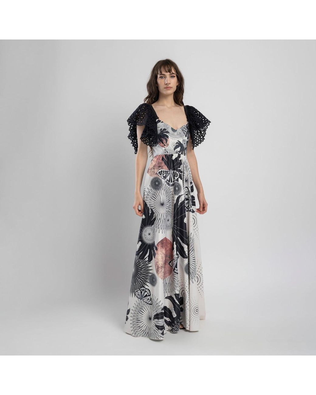 ARTISTA Black Neutrals Epic Maxi Dress