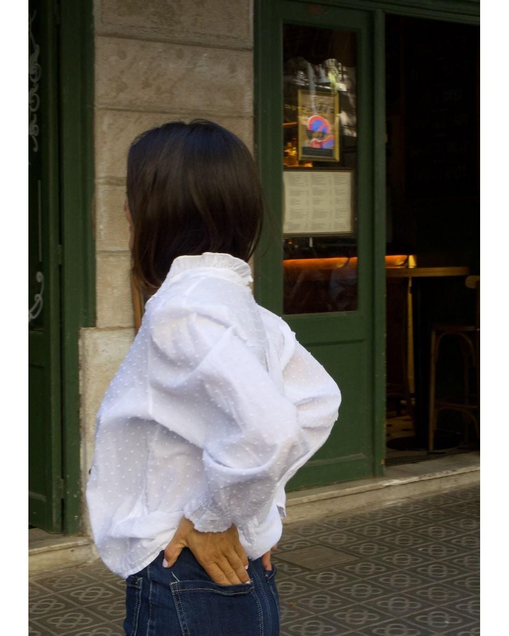 Mind Traveler White Nina Blouse