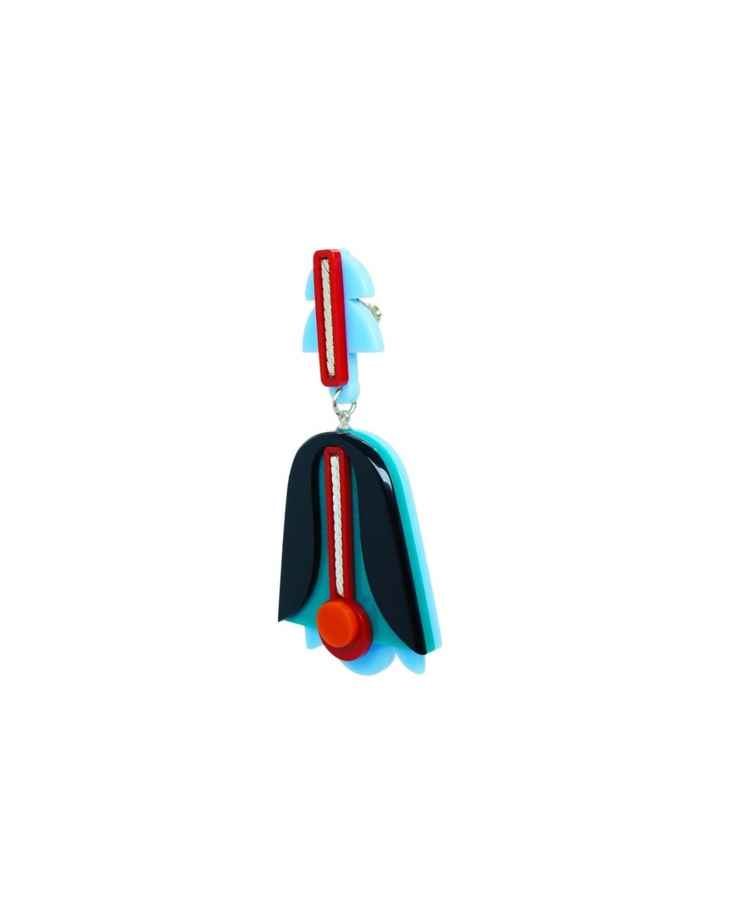Gissa Bicalho Green Handmade Earrings Gloria