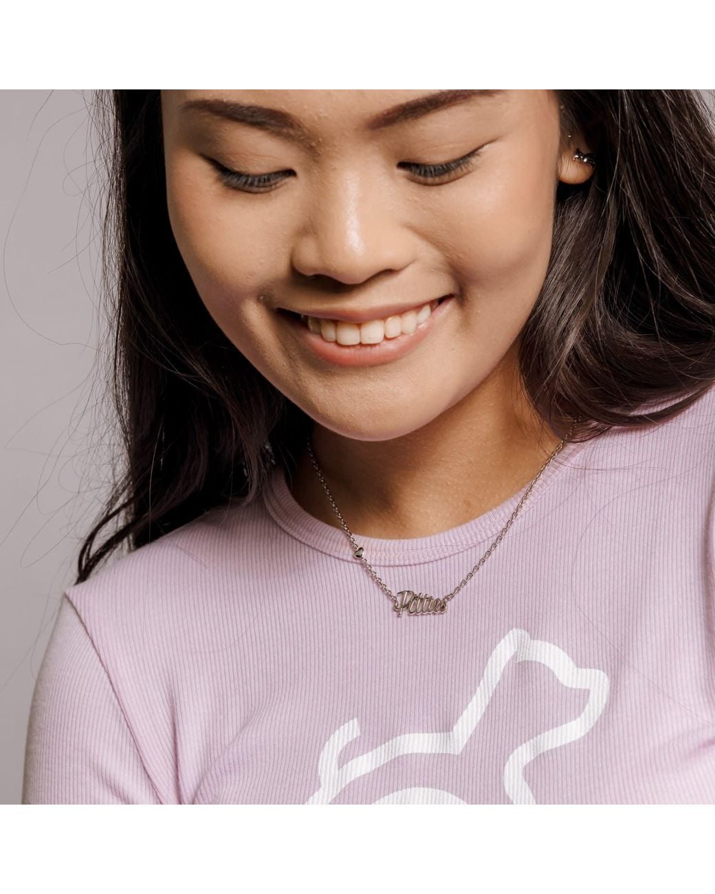 Cloud Haven Metallic A Pittie's Love Necklace