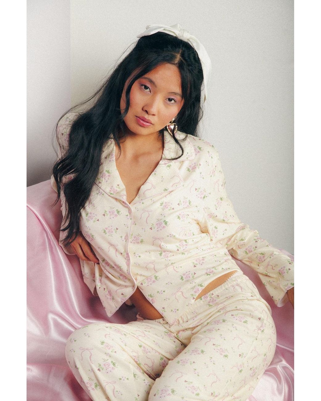 Wild Lovers Pink Celeste Pyjama Shirt