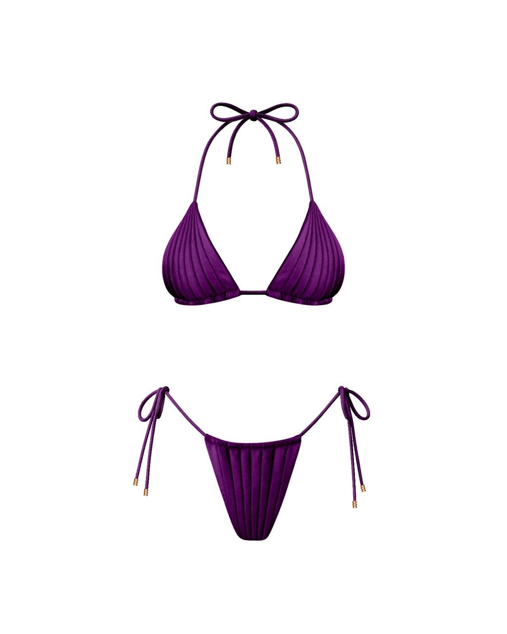 Animal Purple Ènigme Bikini Bottom
