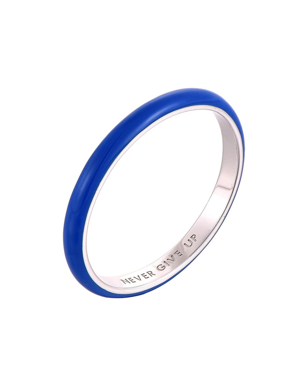 Pinnole Blue Thin Ring