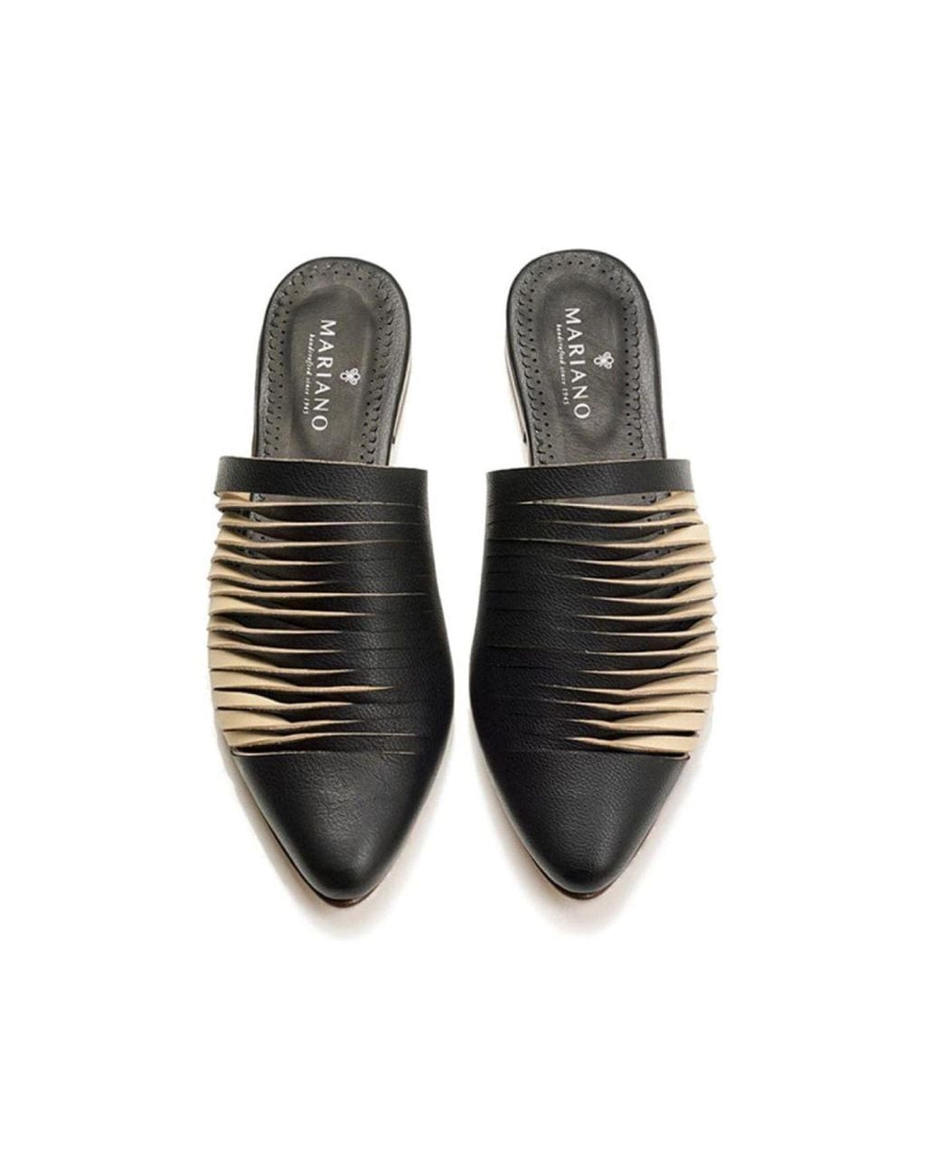 Mariano Shoes Black Falésia Mules