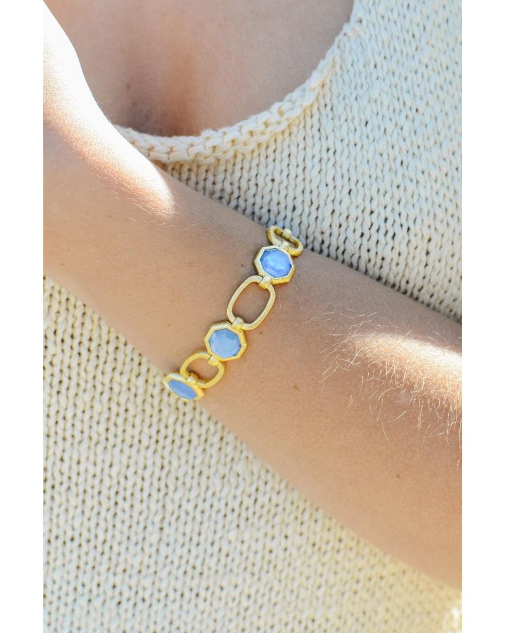Marcia Moran Metallic Belmont Bracelet