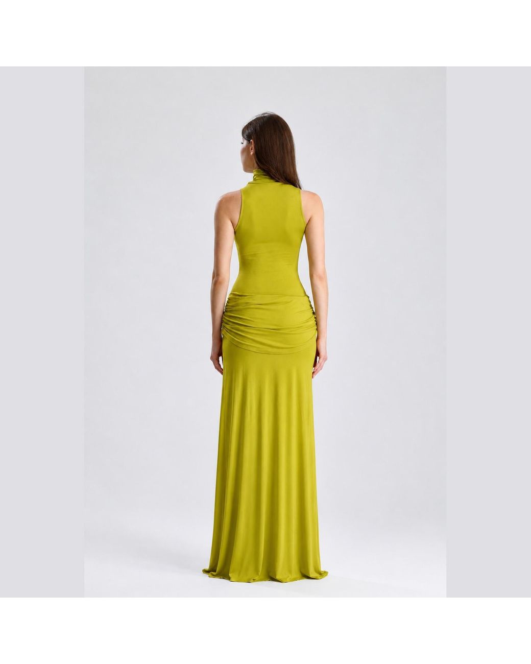 Maison De Gala Yellow Isadora Lime Gown