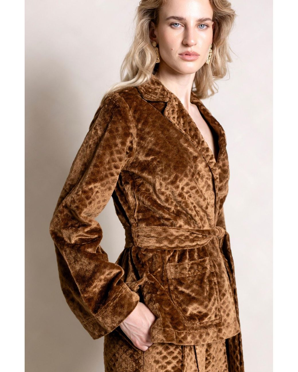 Raishma Brown Viana Jacket