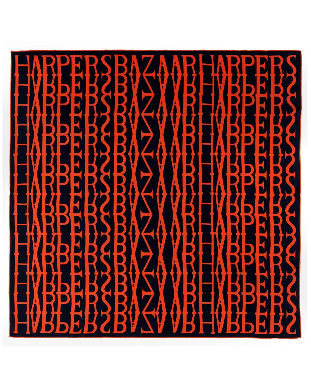 Richard Allan London Red Harper's Bazaar Limited Edition Silk Scarf