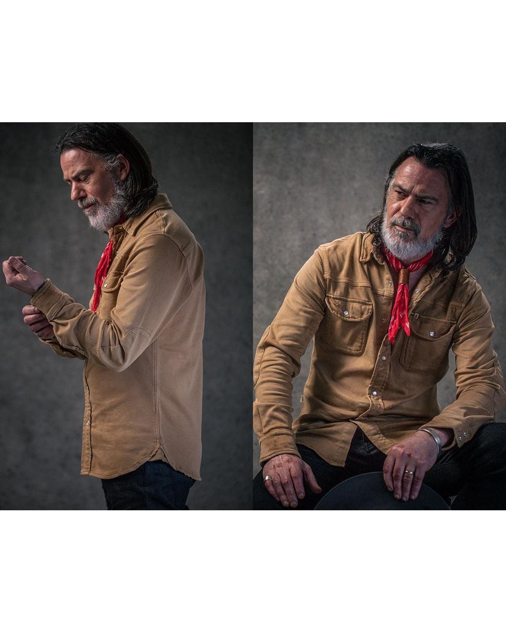 &SONS Trading Co Brown Sunday Shirt Dark Tan for men