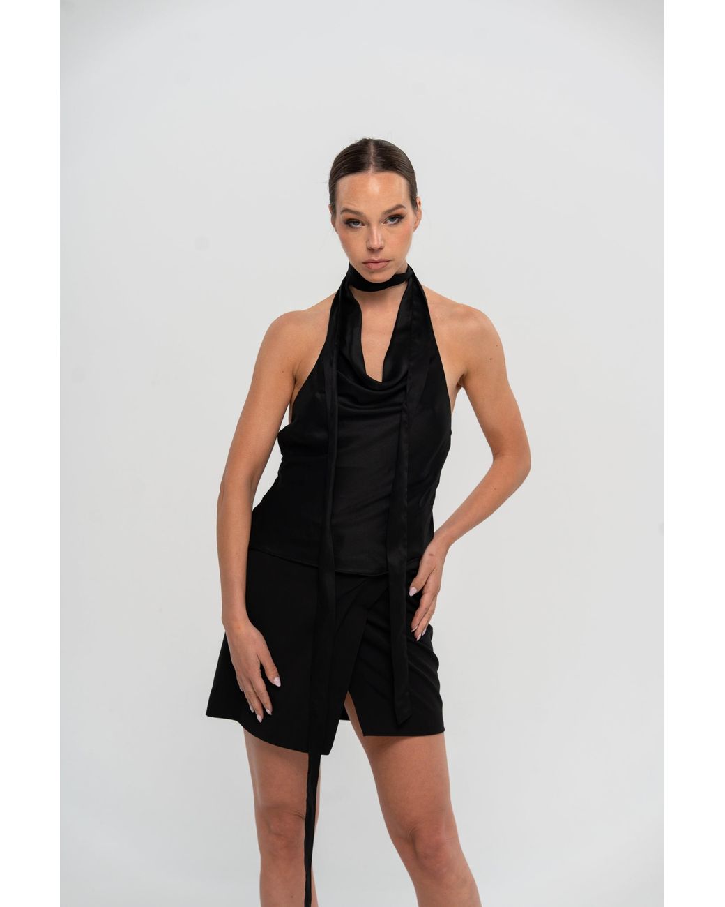 The Ethos Studio Blue Nicholette Top