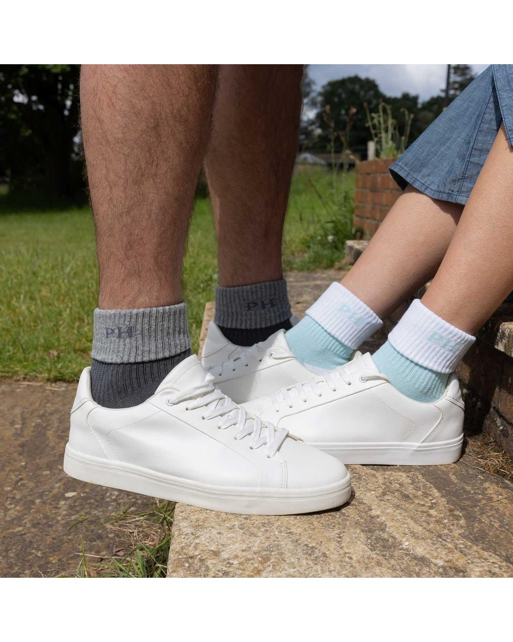 Peper Harow - Made in England Black Reversible Luxury Sports & Aero Trainer Gym Socks Bundle for men