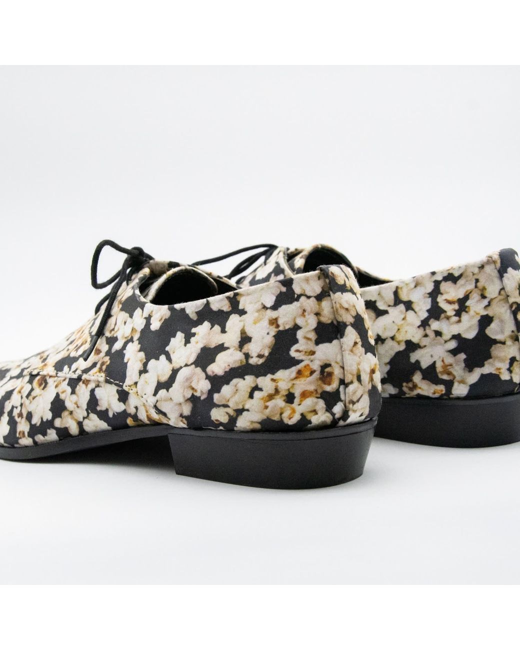 Absurde Black Popcorn Shoes for men