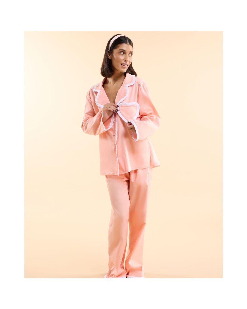 Love Letters X Pink Dolce Bellini Peach & Pyjama