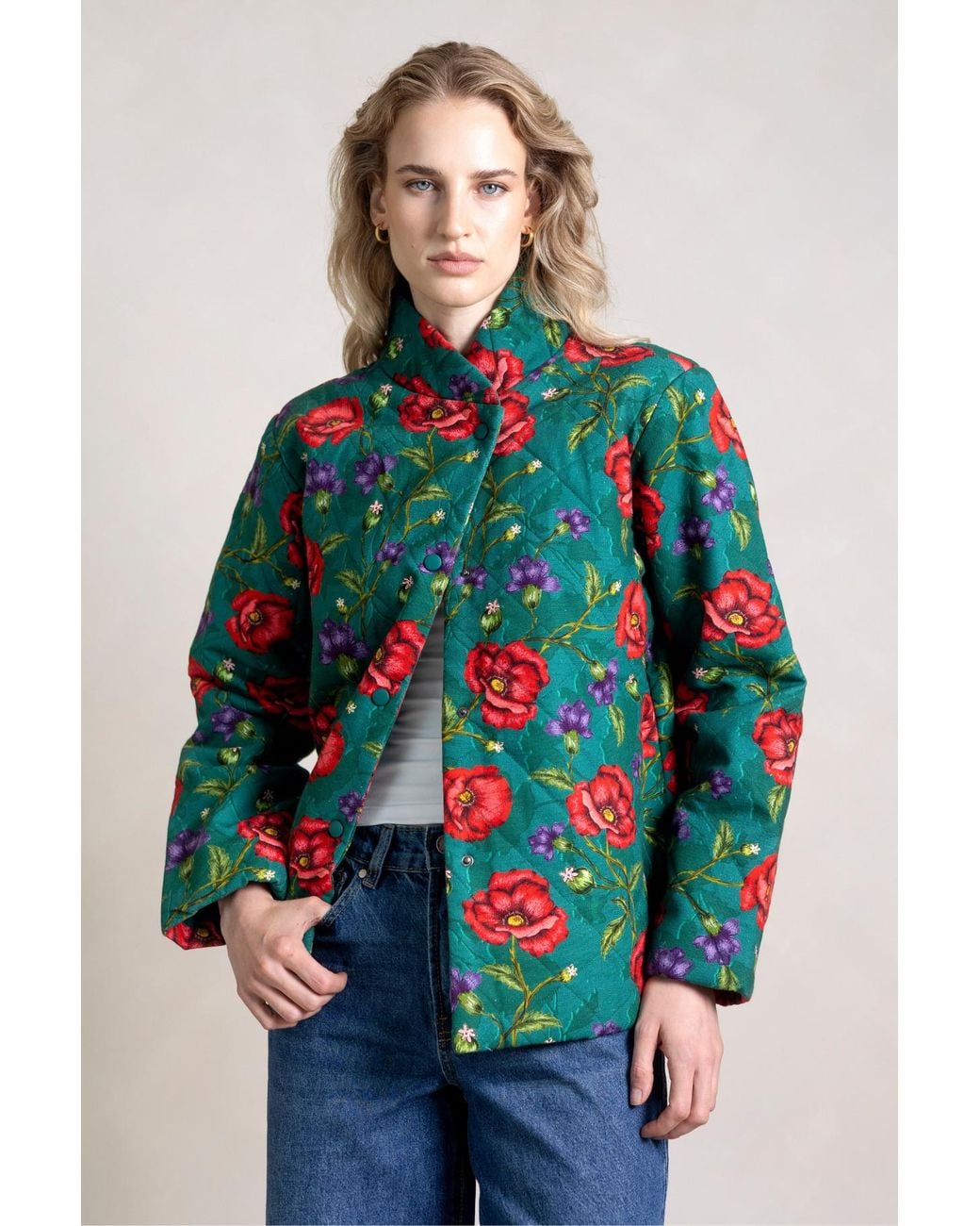 Raishma Green Willow Jacket