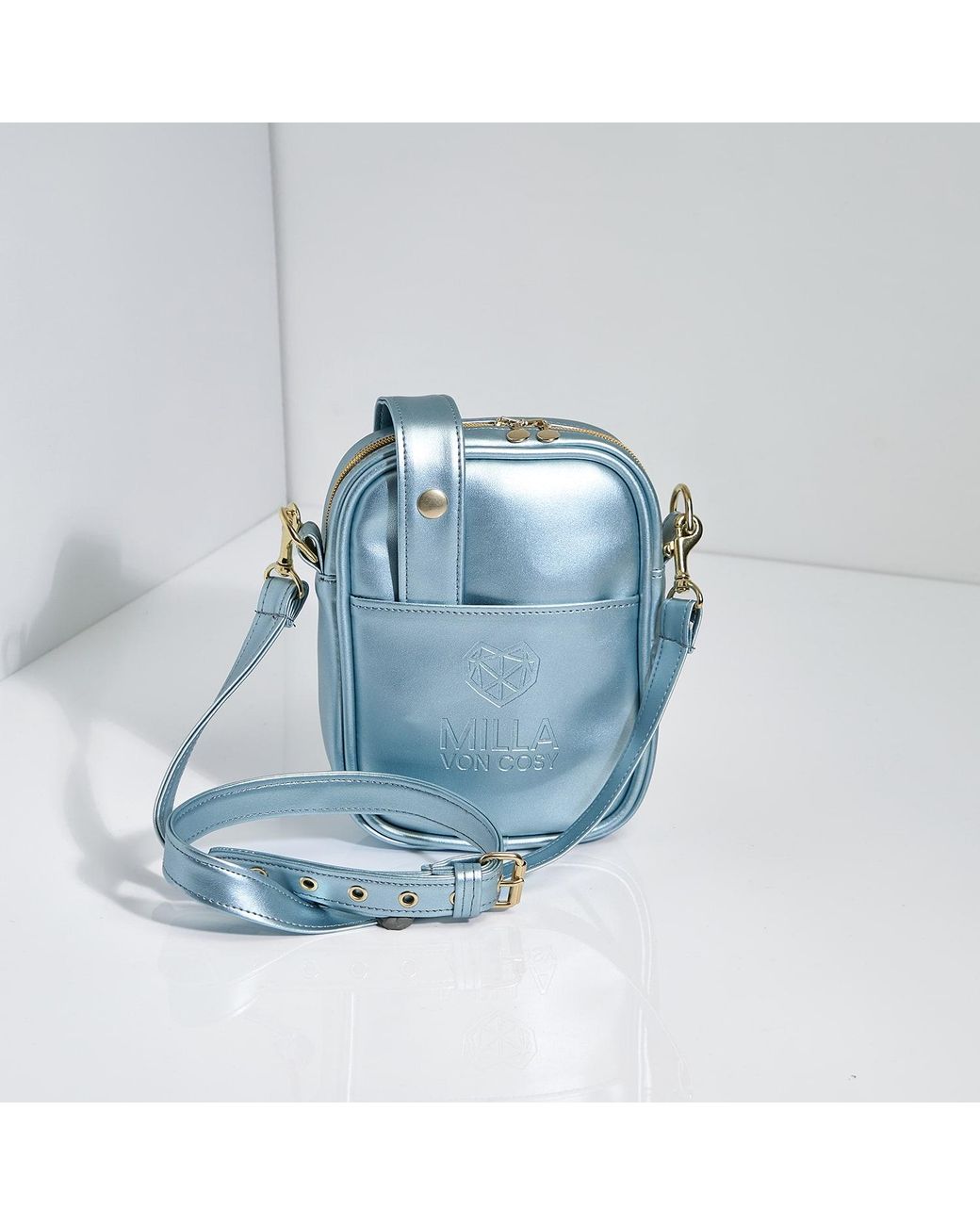 Milla Von Cosy Crossbody Bag Flex Silverblue