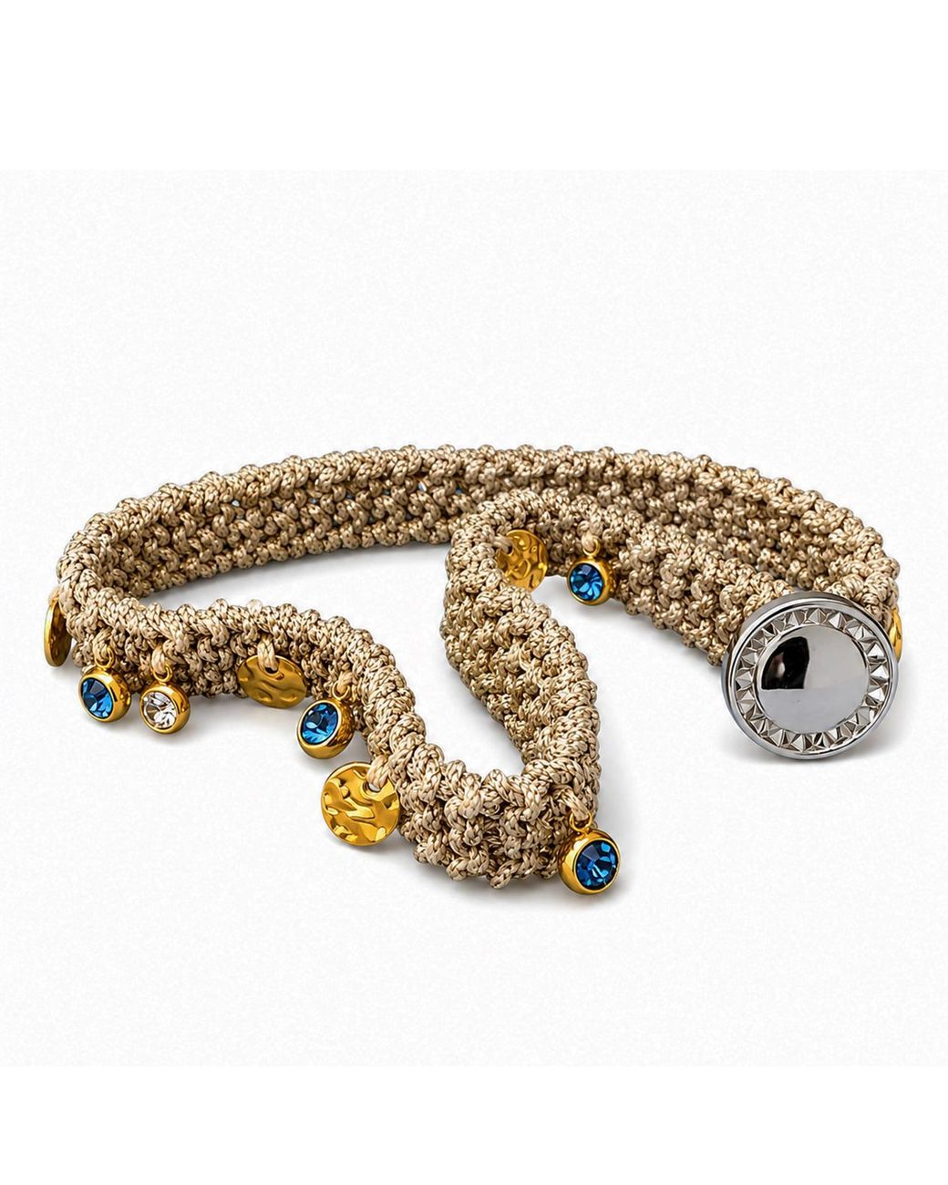 Hilo De Mar Metallic Double Bracelet