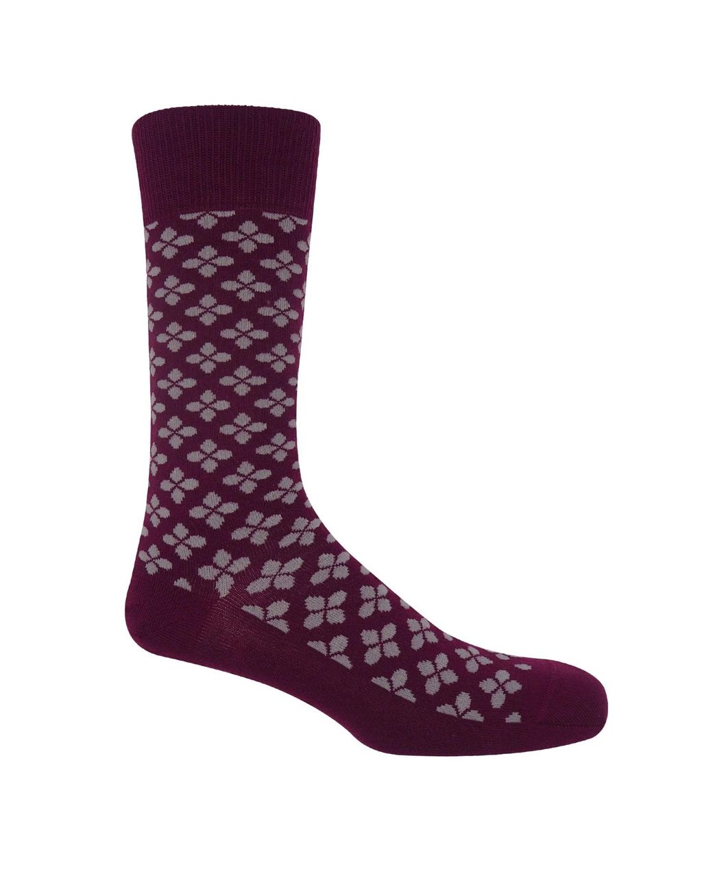 Peper Harow - Made in England Blue Clover Socks for men