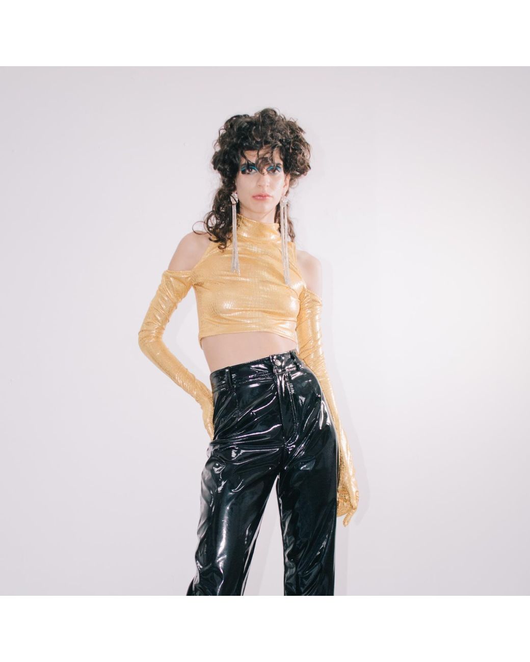 Paloma Lira Black Trouble Top