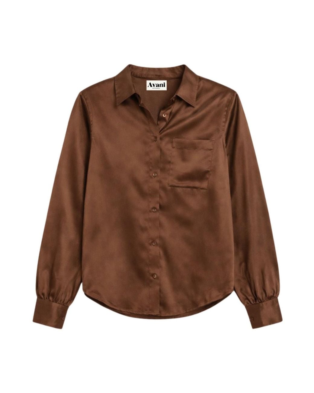 AVANI Apparel Brown Kauri Shirt