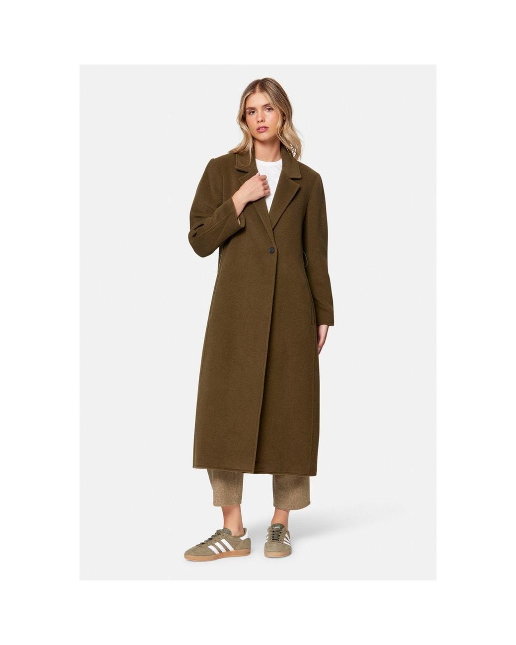 Helen Mcalinden Natural Mikaela Soft Umber Coat