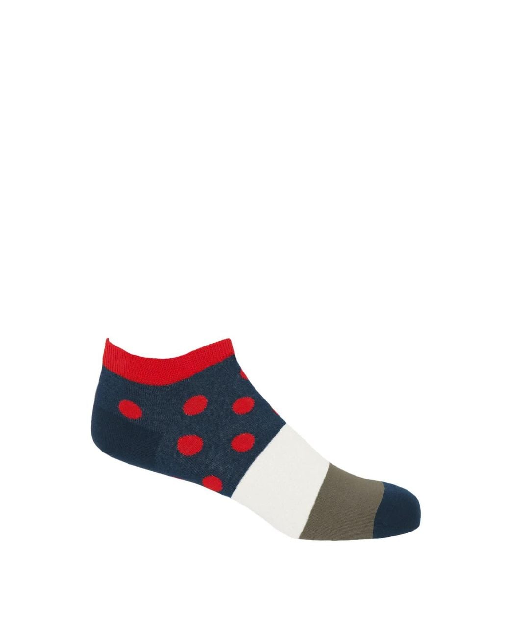 Peper Harow - Made in England Blue Mayfair Trainer Socks – Bundle for men