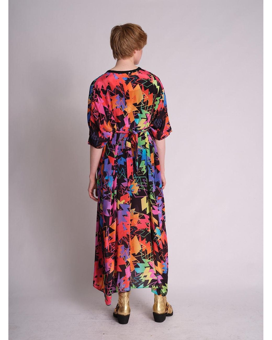 Any Old Iron Red Zowie Kaftan Dress