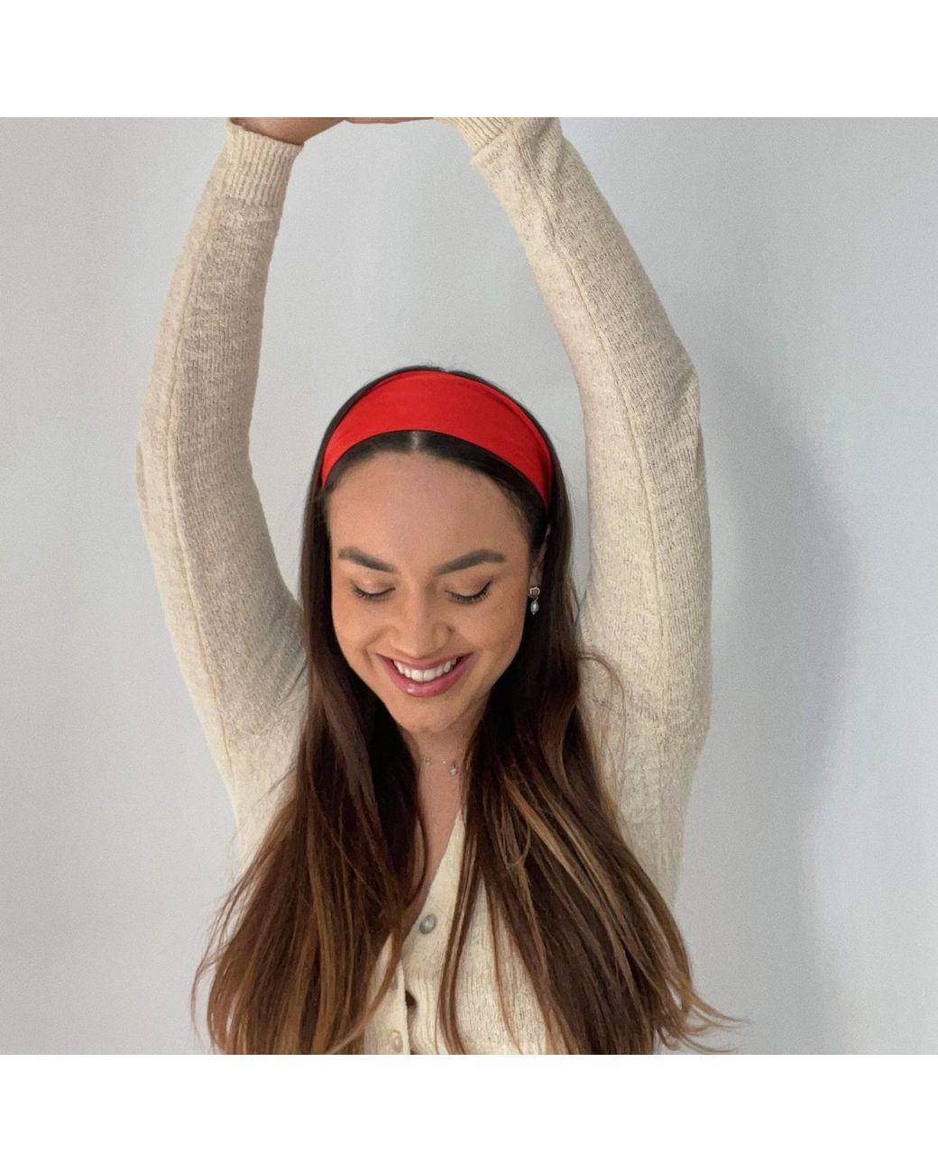 Sylk Black Silk Wide Headband