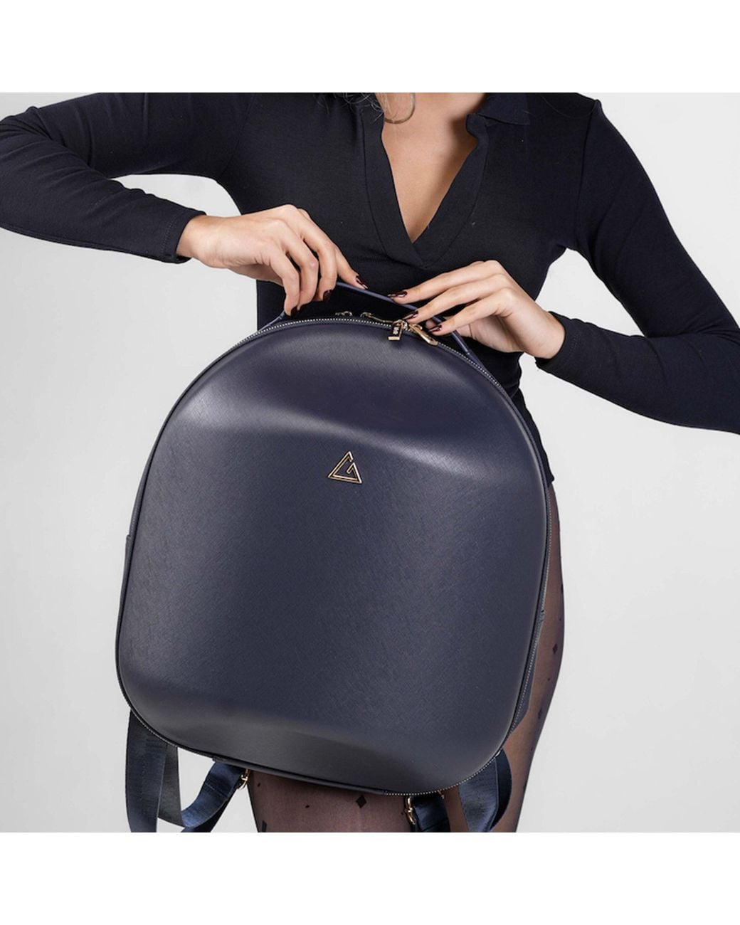 Le Trap Blue London Hat Backpack