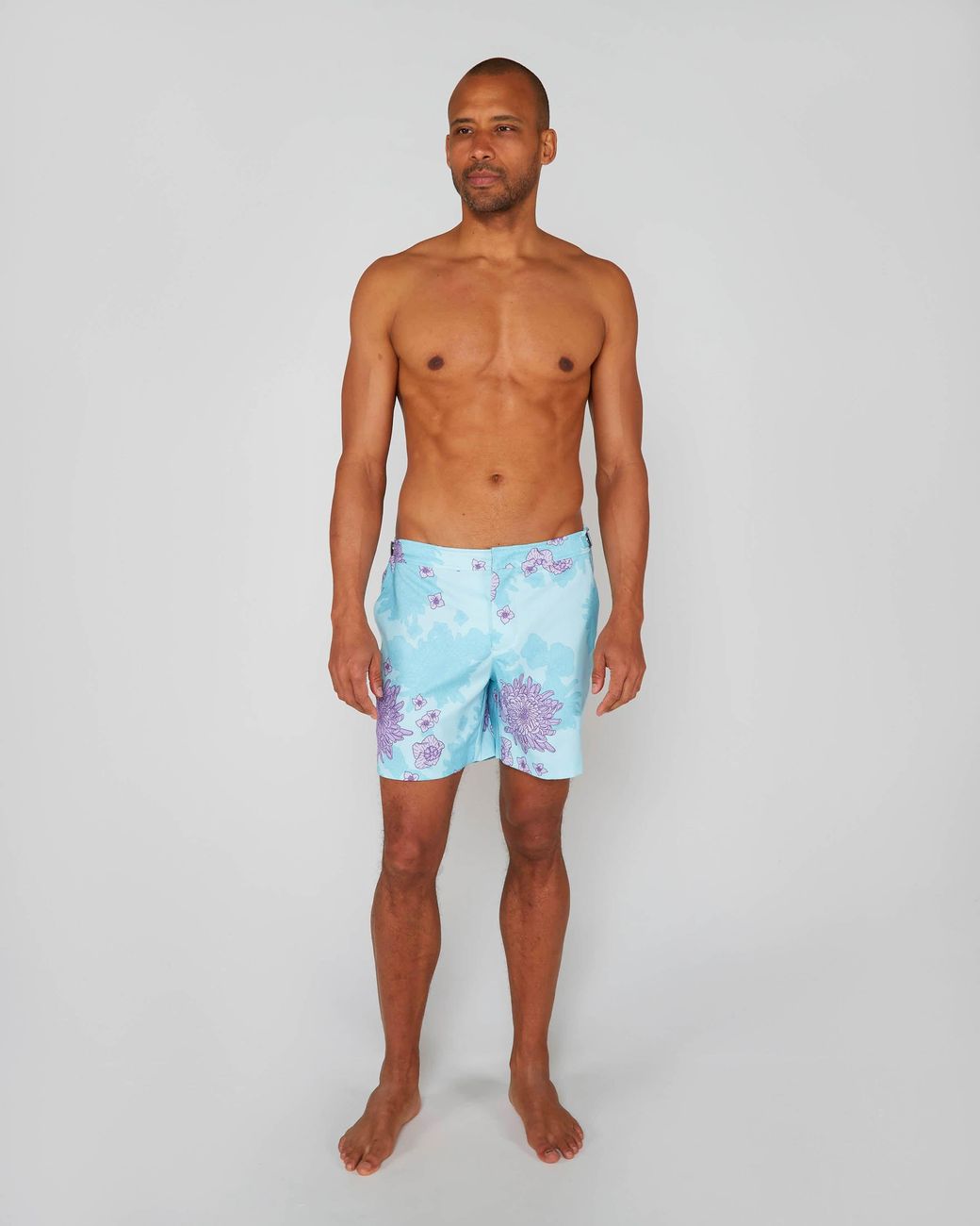 Lords of Harlech Blue Pool Mumms Dream Swim Short for men