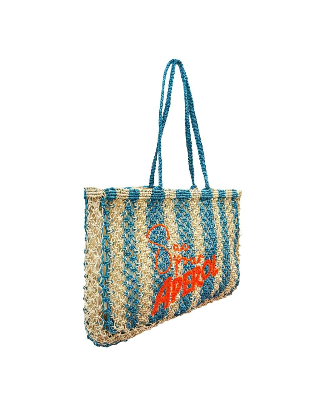 Lilly Loves Blue Sac Pour Aperol Jute Bag