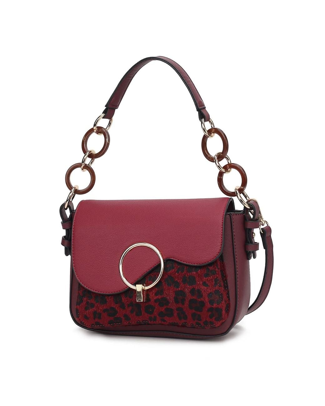 Mkf Collection - J'omor Purple Serena Crossbody Bag