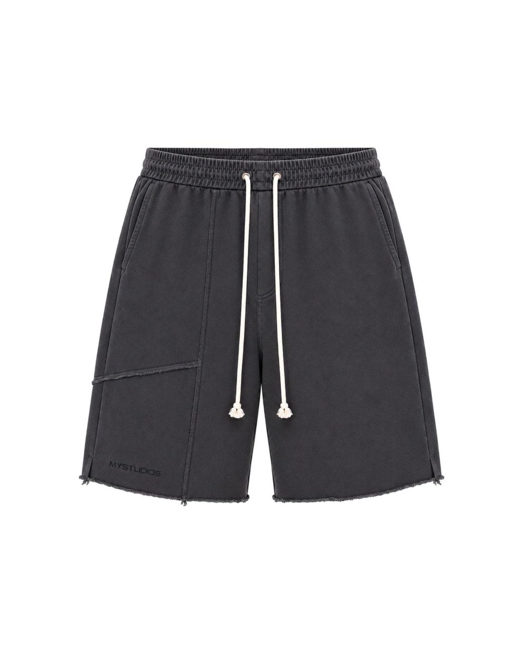 mysimplicated Gray Graphite Bermuda for men