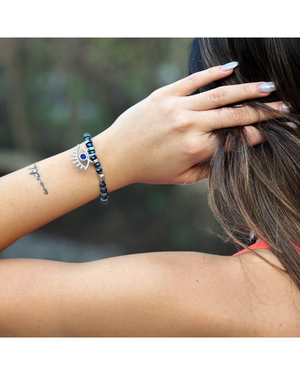 Ebru Jewelry Blue Nazar Bracelet