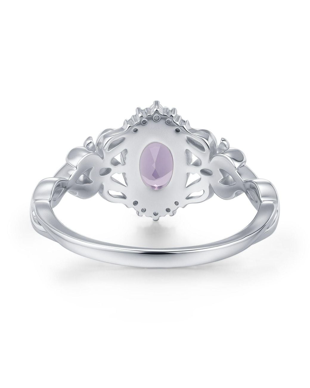 Azura Jewelry New York Purple Elaria Amethyst Ring