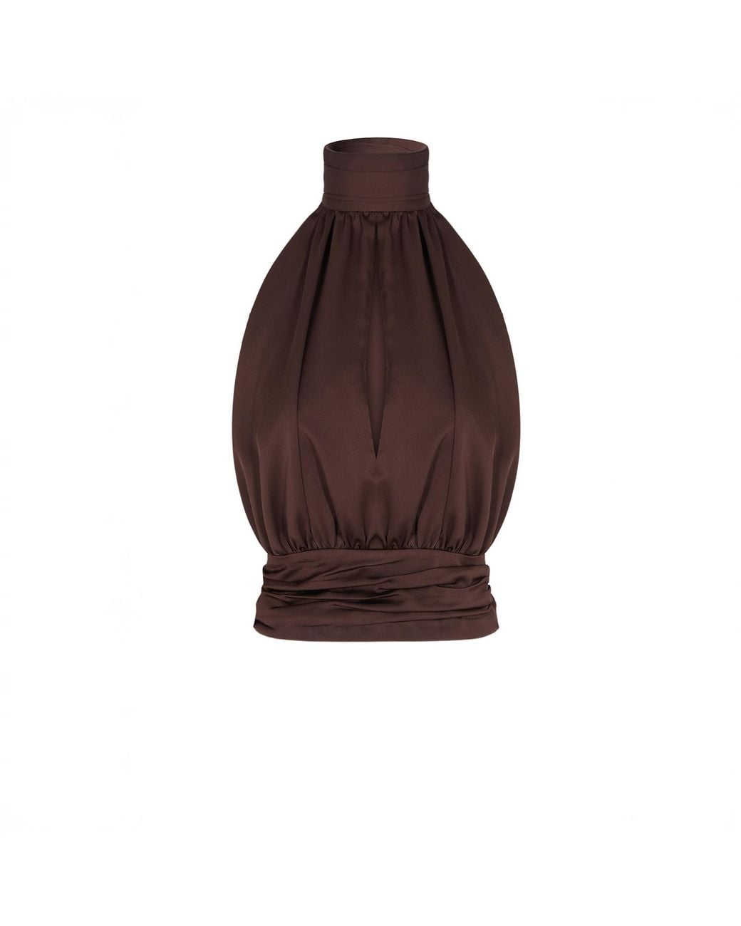 Herfetch Brown Espresso Lace Top