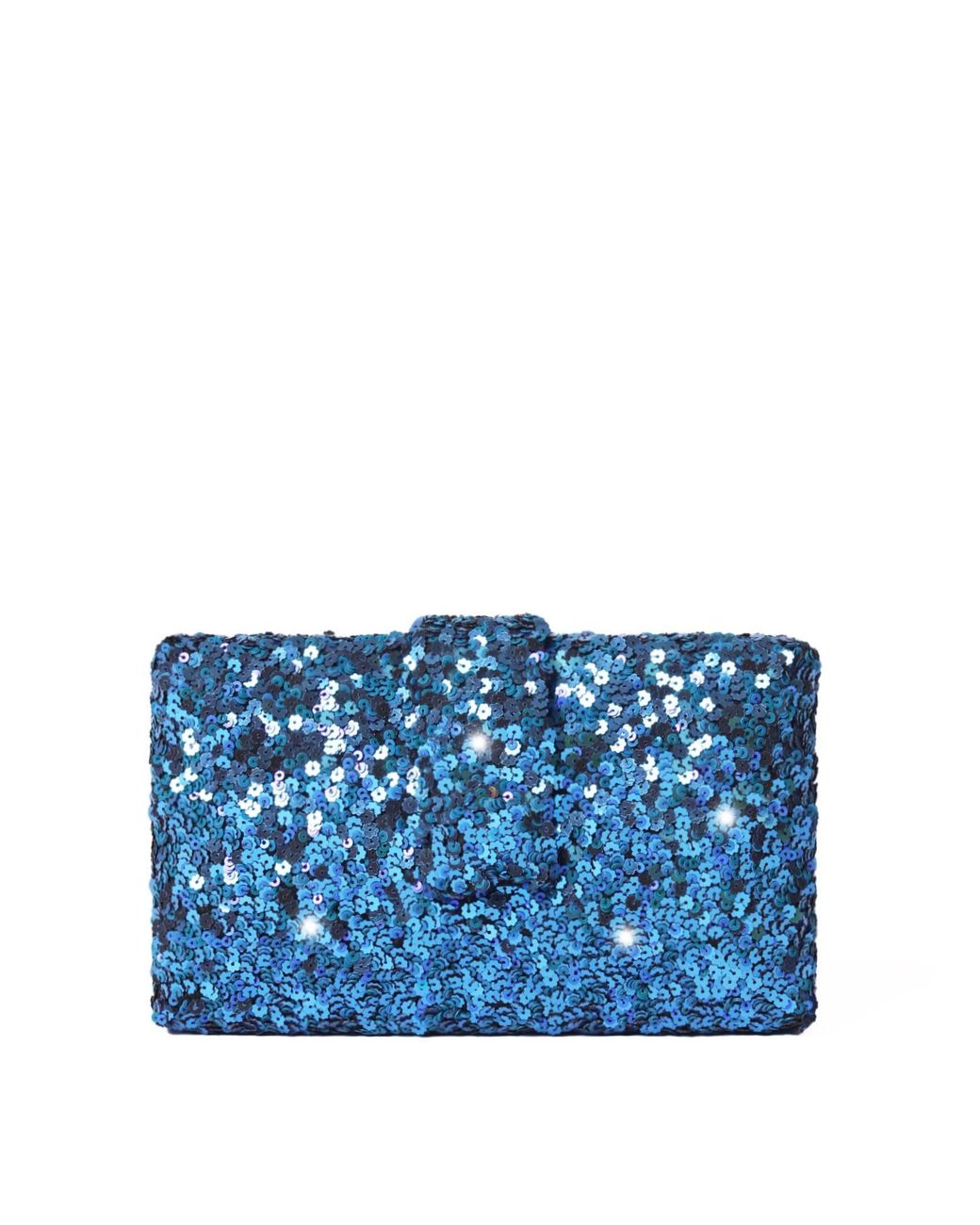 Simitri Blue Capri Kitsch Clutch