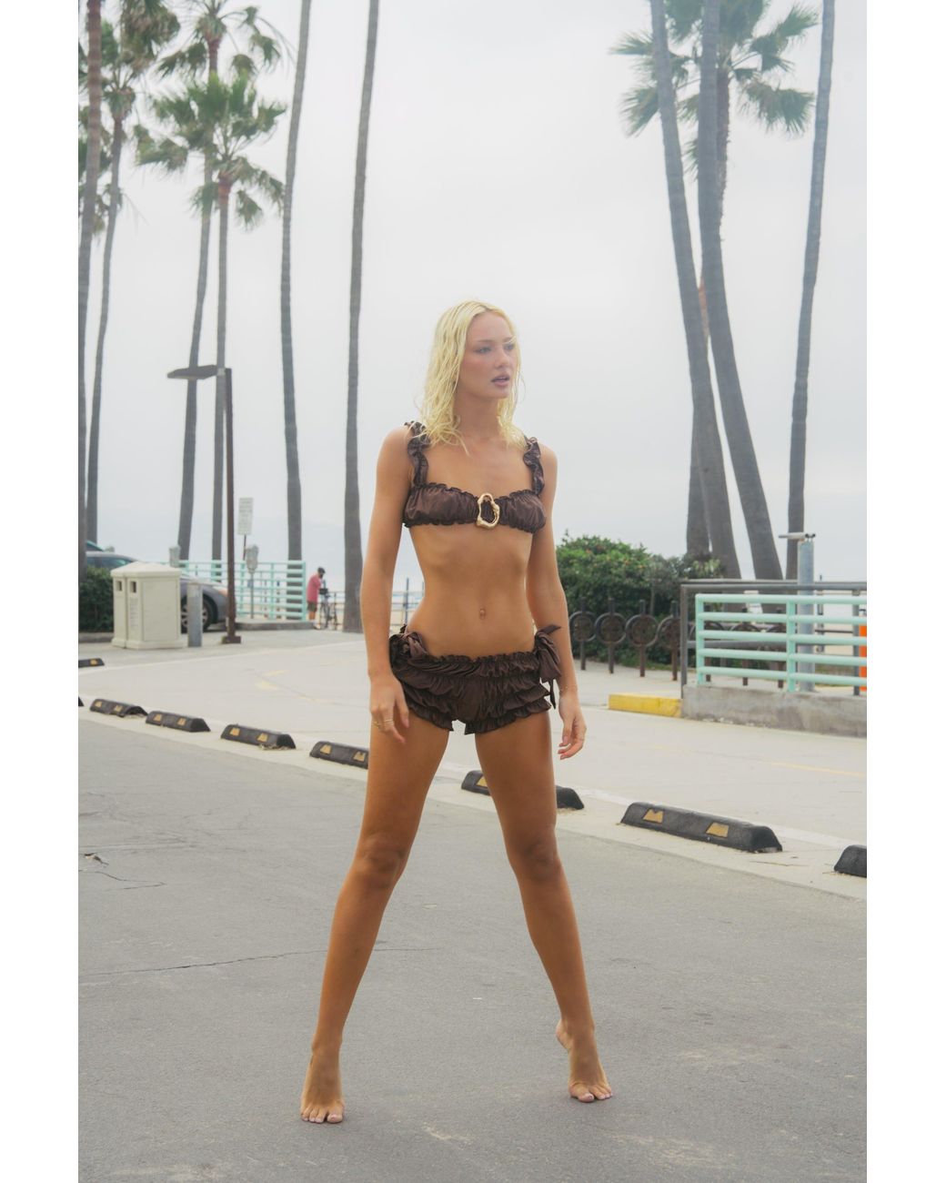 IVY SWIMWEAR Brown Marbella