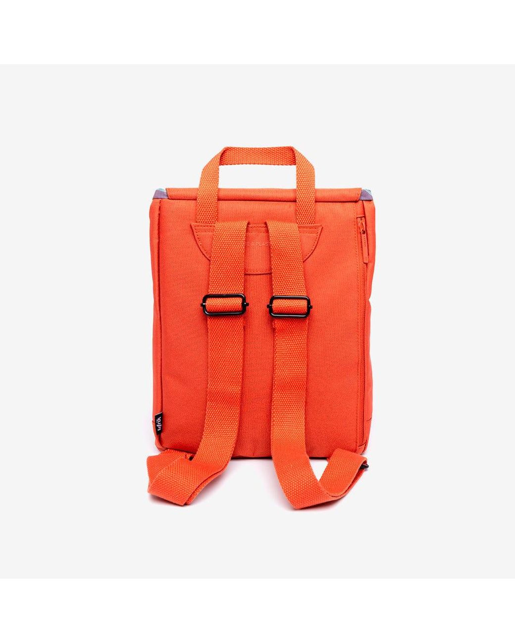 Lefrik Orange Kaut Mini Backpack