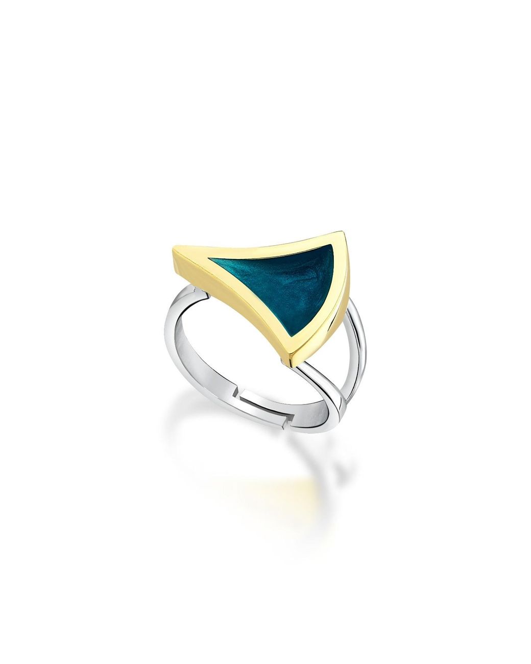 C|Nd|N by Candan Balto Blue Awakening & - Enamel Ring