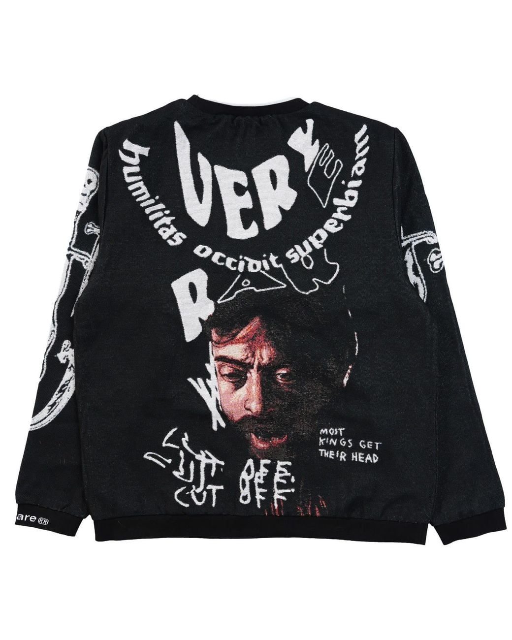 VERYRARE Black David Vs Goliath Crewneck for men