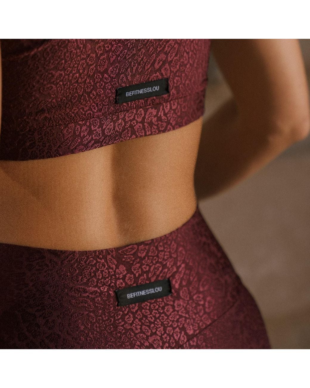 Befitnesslou Red Riding Leopard Legging