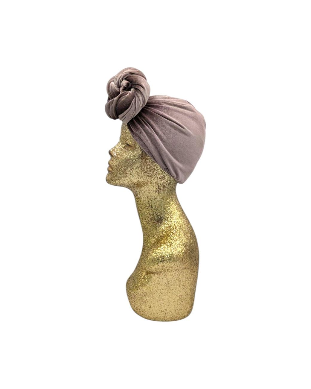 Julia Clancey Brown Classic Madam Mink Turban