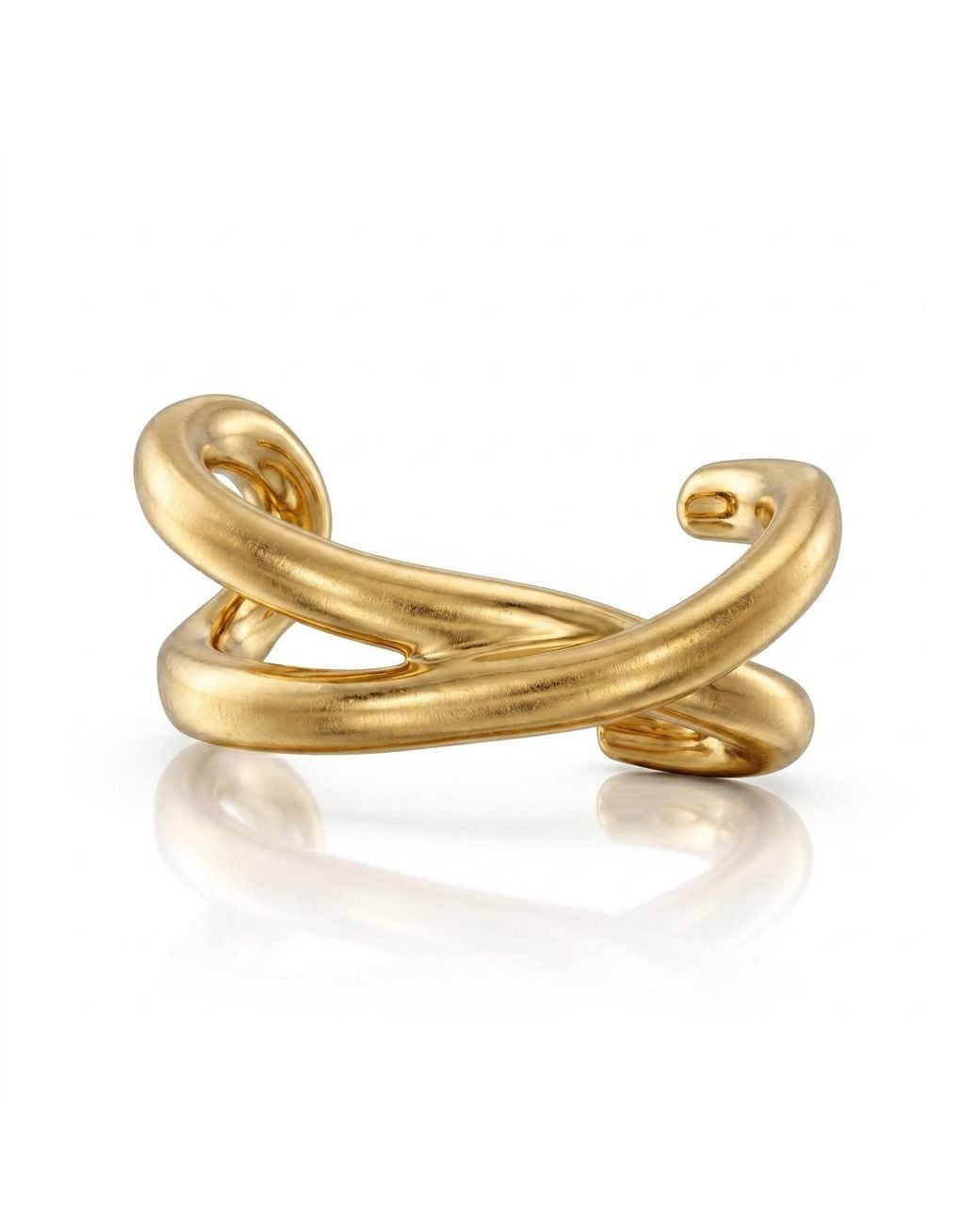 Zahav Jewelry Metallic 14K Solid Continuous Ear Cuff