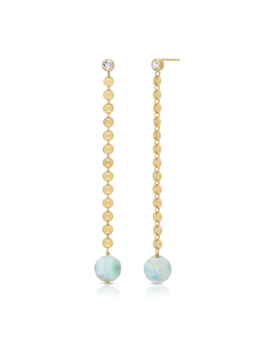 Heather Hawkins Jewelry Metallic November Rain Post Back Earrings