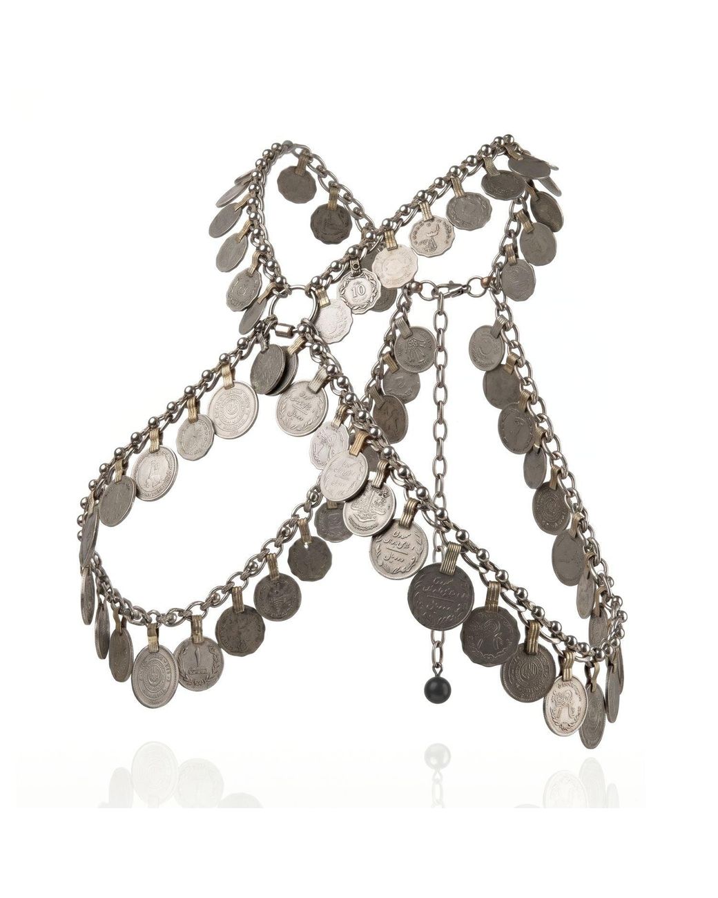 Jaredjamin Metallic Norbu Coin Harness